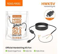 Road Angel Hardwire Kit Pure Halo Go Halo Drive Parking Mode Hidden Install
