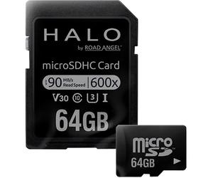 ROAD ANGEL RSD64 Halo Premium Dash Cam microSDHC Memory Card - 64 GB