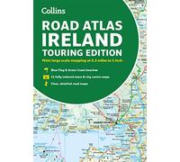 Road Atlas Ireland: Touring Edition A4 Paperback (Collins Road Atlas)
