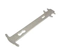 Road Bicycle Chain Measurement Ruler Wear Indicator Bike Parts Repair Tool SilverPractical and Deft