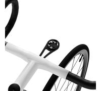 Road Bicycle Handlebars Computer Mount for Garmin Edge Explore, Compatible with Bryton, Wahoo, and CATEYE, Lightweight Aluminum Bike GPS Out Front Mounts, Flashlight and Action Camera Install BlackA