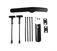 Road Bicycle Mudguard for 700C Wheels with Quick Release Front and Rear Protection Against Mud and Water (rear gear)