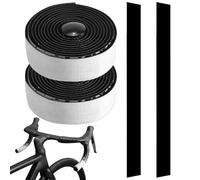 Road Bike Bar Tape | Handle Bar Wrap - Grip Tape with End Plugs Cycling Accessories for Long-Distance Trail Exploration City Riding Mountain Trails Fitness Routines Racing Training Weekend Adventures