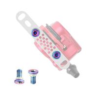 Road Bike Brake Adapter - Aluminum Precise Mounting, Front Rear Disc Component with Heat Resistant Coating, Cycling Bracket, High Strength Calipers Converter, Alloy Fix for Commuting Touring