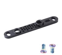 Road Bike Brake Adapter, Flat Front and Rear Precise Aluminium Disc Brake Adapter for Bicycle Front and Rear, for Travel Tours, Holidays, Adventure Rides, Work Commute, Maintenance U