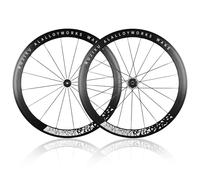 Road Bike C/V/Rim-Brake Wheel Set 700c Wheelset Aluminum Alloy Front & Rear Wheels 30/40/50mm Double Layer Rim 690 Clicks 7/8/9/10/11/12speed Cassette
