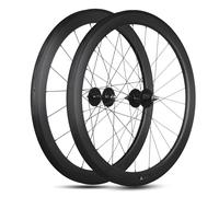 Road Bike Carbon Wheelset 700C Fixed Gear Bike Wheels 38/50/60/55mm Deep Front Rear 100/120MM Bicycle Rim Fits 700 * 23-25-28-32C Tires(38mm)