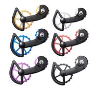 Road Bike CS Ceramics Bearing Guide Wheel Rear Pulley for Shimano R8000 R8050 R8070 R9150 R9170 R9100 R7000 7150 7020 7170 Black