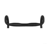 Road Bike Handlebars 31 8mm Ergonomic Aluminum Alloy, 400mm/420mm Length, 15 Degrees Bend for Comfort and Control (31.8 * 400mm round)