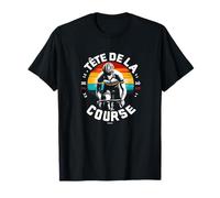 ROAD BIKE HEAD OF THE RACE IN RAINBOW COLORS T-Shirt