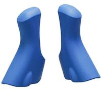 Road Bike Lever Hoods,Colorful Handle Change Silicone Protective Cover,Road Bicycle Brake Lever Cover for Shimano 4700 5800 6800 (Blue)