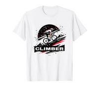 ROAD BIKE MOUNTAIN CLIMBER AT NIGHT T-Shirt