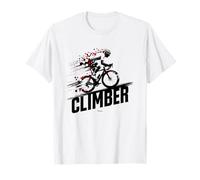 ROAD BIKE MOUNTAIN CLIMBER FLYING UP THE PEAKS T-Shirt