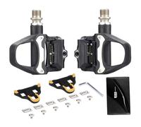 Road Bike Pedals 1 Set 14mm Thread Tension Adjustable Nylon Bike Pedals with Steel Bearing Lockable Replacement Parts and Accessories Road