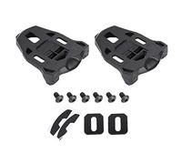 Road Bike Pedals Bike Cleats Compatible with Time I for X-Presso Men & Women Cycle Shoes - Bicycle Cleat Set for Indoor & Road Cycling Black 2 Pcs