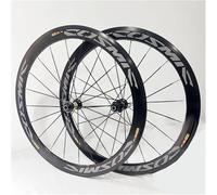 Road Bike Wheelset 700C*23C-25C-28C 40/50MM Aluminum Alloy C/V Brake Rim Release For 7 8 9 10 11 Speed Fast 20H Hubs 120 Clicks,Gray,50mm
