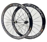 Road Bike Wheelset 700C Bike Wheel 23C-25C-28C 40/50MM Aluminum Alloy C/V Brake Rim Release for 7 8 9 10 11 12 Speed Fast 20H Hubs 120 Clicks A,700C-50MM