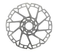 Road brake disc - MTB 6 holes Elvedes 203 mm silver