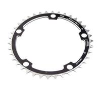 Miche Supertype Exterior 5b Shimano 130 Bcd Chainring 46t Black / Silver