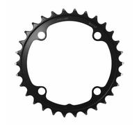 Road chainring 4-arm 90mm FSA Omega-Vero Pro 30T double 11-speed. Black.