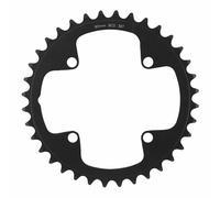Road chainring 4-arm 90mm FSA SL-K Energy-Gossamer 36T double 11-speed. Black.