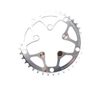 Road chainring 5-arm 135mm BCD Vento Triple 39 teeth carrier silver aluminum 707