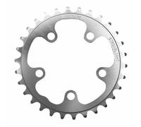 Road chainring 5-arm d.74 stronglight 30 teeth triple silver aluminum 7075 9-10