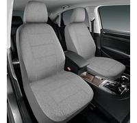 Road Comforts Car Seat Covers for Front Seat, Low Back Heavy Duty Breathable Flax Seat Protector, Airbag, Not Seat Belt Compatible, Washable Seat Cover Fits for Most Cars, Trucks, SUVs, Vans