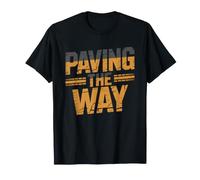 Road Crew Asphalt Paving Worker Way Pride Paver Construction T-Shirt