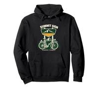 Road Cycling Summit Sign Earned Slowly Climb Humor Pullover Hoodie