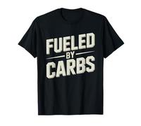 Road Cyclist Carb Loading Before Every Ride Nutrition Humor T-Shirt