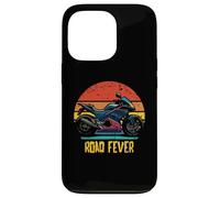 Road Fever Retro Sportbike Superbike Motorcycle Design Case for iPhone 13 Pro