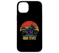 Road Fever Retro Sportbike Superbike Motorcycle Design Case for iPhone 14 Plus