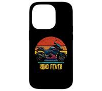 Road Fever Retro Sportbike Superbike Motorcycle Design Case for iPhone 14 Pro