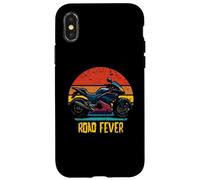 Road Fever Retro Sportbike Superbike Motorcycle Design Case for iPhone X/XS
