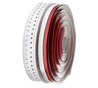 Road Handlebar Tape Velo Perforated Red/White Microfiber For Bike