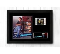 Road House Framed Film Cell Display Stunning New Signed Patrick Swayze