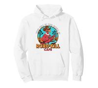 Road kill Cafe We Grill It Pullover Hoodie