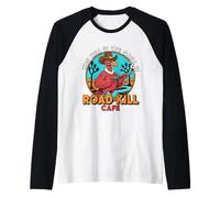 Road Kill Cafe We Grill It Raglan Baseball Tee
