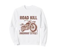 Road Kill Highway Style Wild Riding Highway Style Sweatshirt