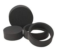 Road Kill RKFR6 Fast Rings 3-Piece Foam Speaker Enhancer Kit, Black, 6.5