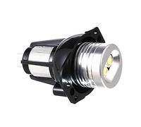 Road Legal Headlight Bulb, 2pcs 20W Headlights Angel Eye Halo Ring Lamp Bulbs Fit use for BMW E90 E91 05-08