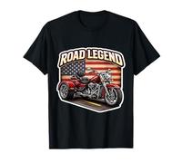 Road Legend Classic Trike Motorcycle Biker American Triker T-Shirt