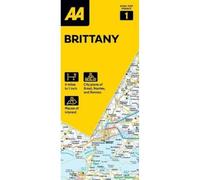 AA Road Map Brittany: (AA Road Map France 1 New edition)