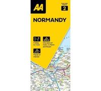 Road Map Normandy (AA Touring Map France 02) (AA Road Map France Series 02) Folded Map: 2