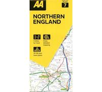 AA Road Map Northern England: (AA Road Map Britain series 7 8th New edition)