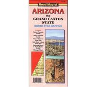 Road Map of Arizona the Grand Canyon State