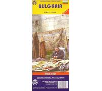 Road Map of Bulgaria and Street Plans of the Main Towns