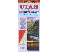 Road Map of Utah : The Beehive State