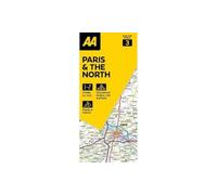 AA Road Map Paris & The North: (AA Road Map France 4 New edition)